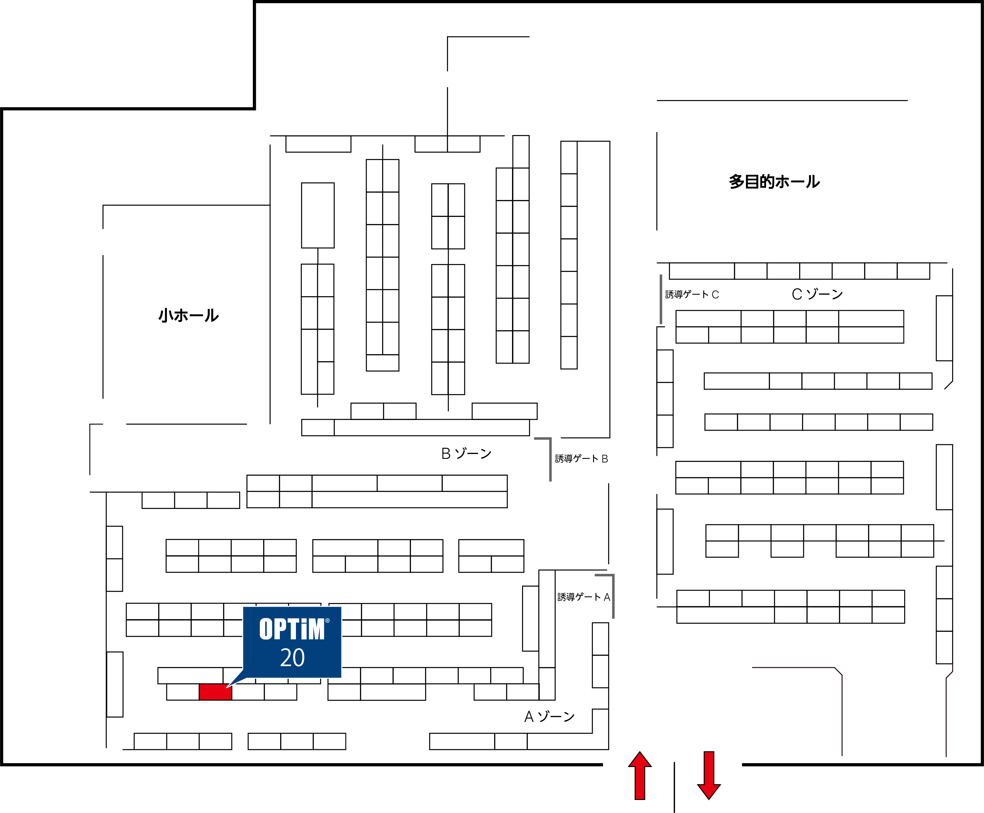 建設技術展2024 近畿 会場図