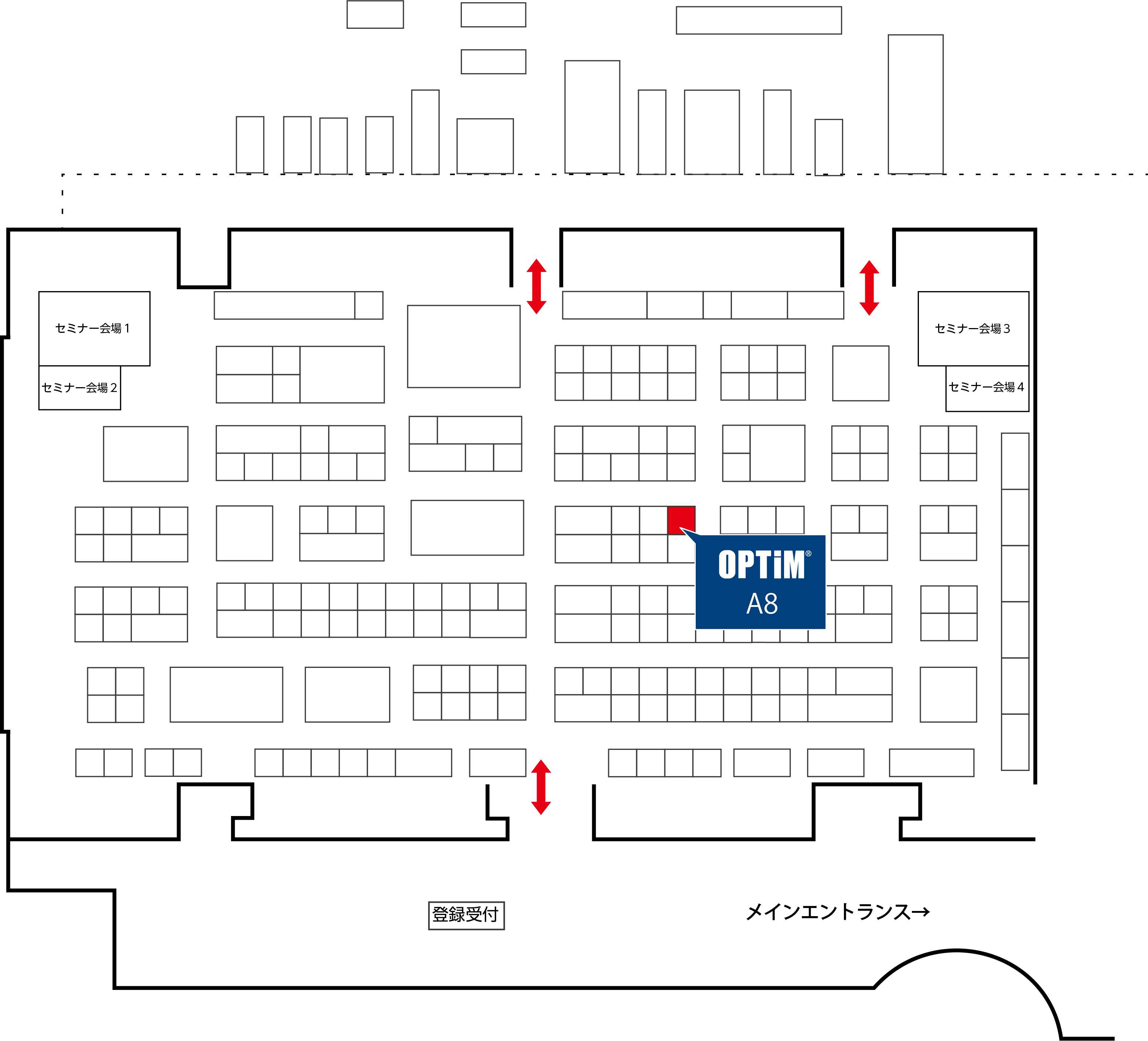 先進建設・防災・減災技術フェアin熊本2024 会場図